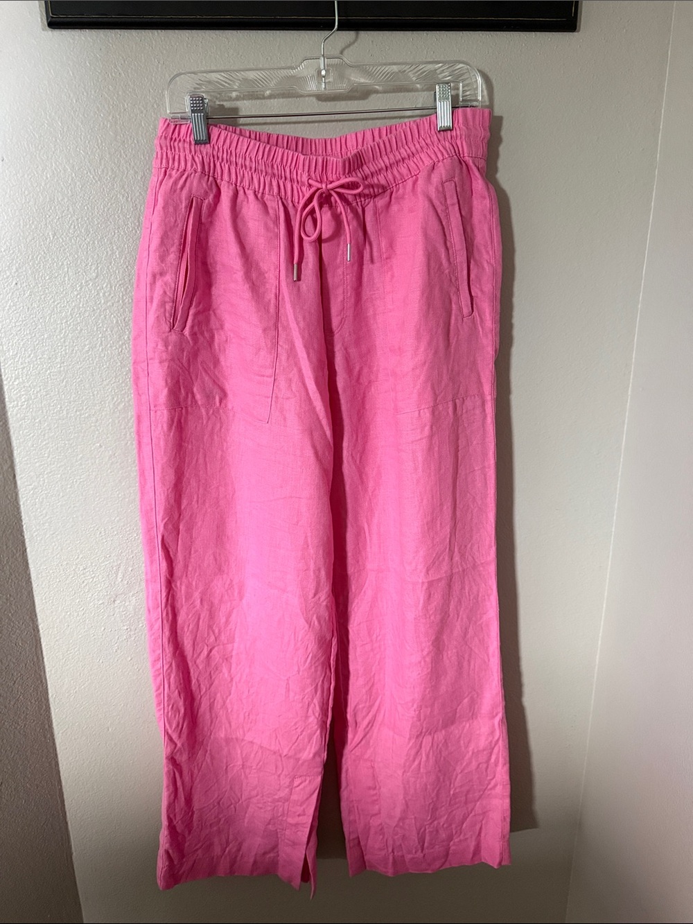 Athleta Pink Elastic Waist Casual Pants